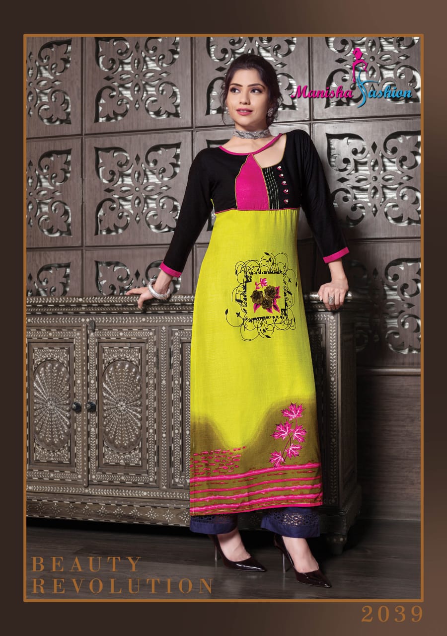Melody Vol-2 Manisha Fashion Designer Rayon Kurti Melody Vol-2 Manisha Fashion Designer Rayon Kurti